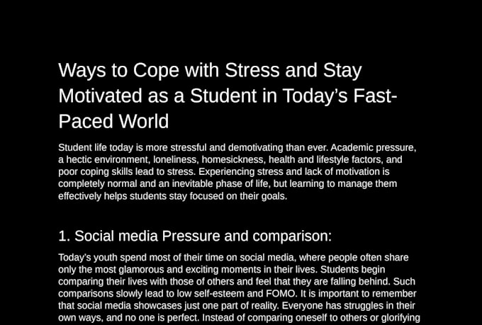 write engaging articles with simple and clear content
